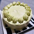 ちは⭐︎ひな's cooksnap of when they made 抹茶チョコ小豆のモンブランショートケーキ.