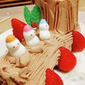 seris's cooksnap of when they made 卵不使用ロールケーキ！黒ブッシュドノエル.