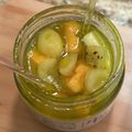 saki1010's cooksnap of when they made 美味しい保存食。チーズのハーブオイル漬け.
