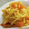 vivianj's cooksnap of when they made 柿のなます（酢の物）.