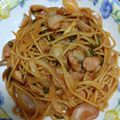 まん丸みかリン's cooksnap of when they made 失敗しない！簡単懐かしナポリタン.