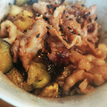 ajisai426's cooksnap of when they made レンジdeとろとろなすと照り豚丼.