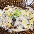 ぽにゃさん's cooksnap of when they made たら♪きのこクリームソースがけ♪.