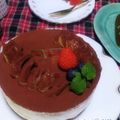 かおりかざり's cooksnap of when they made クリームチーズ♡ティラミス　ケーキ.