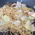 スンダラヘ's cooksnap of when they made キャベツとツナの和風パスタ.