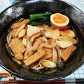 在宅勤務のおじさん's cooksnap of when they made ネギたっぷり♡温かい鶏ネギ蕎麦.