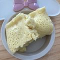c0c0tora's cooksnap of when they made レンジで作る☆ふわふわカステラ風蒸しパン.