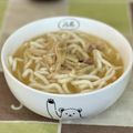 ゆこころん's cooksnap of when they made 給食のソフト麺 みそかけ汁.
