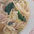 くむちん's cooksnap of when they made 塩ラーメンに野菜炒めのトッピングω.