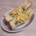 アクセル☆'s cooksnap of when they made パセリが主役♪カレーマヨサンド.