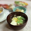 かっちゃん杉's cooksnap of when they made 豆腐と椎茸のお吸い物＊柚子と三つ葉で.