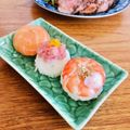 ねっちゃんっ's cooksnap of when they made えびの手まり寿司.
