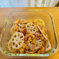 こぐまちゃんの嫁's cooksnap of when they made 蓮根とベーコンの卵炒め.