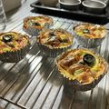 siomamakam's cooksnap of when they made 型不要♪餃子の皮で簡単♪お弁当用キッシュ.