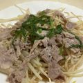 papikun's cooksnap of when they made 超簡単なもやし豚.