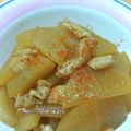 ぱちゅり☆'s cooksnap of when they made お弁当にも❤鶏皮と大根の煮物❤.