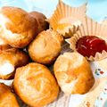 利き酒師めぐちゃん's cooksnap of when they made チーズボール＆サーターアンダギー.