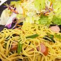 ミケネコキング's cooksnap of when they made 簡単ほうれん草とウインナーのパスタ.