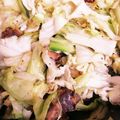 ♬あじさいのレシピ♬'s cooksnap of when they made きゃべつとイワシ缶の炒め物.