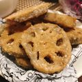 ONE★MAYU★'s cooksnap of when they made 子供も大好き❤れんこんの唐揚げ.