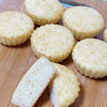 キンプリ's cooksnap of when they made 卵白で！　もっちりしっとり白いマフィン♡.