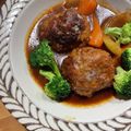 はたらくママ's cooksnap of when they made ☆煮込みハンバーグ☆.
