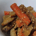kyootan's cooksnap of when they made ごぼうと人参の炒め煮.
