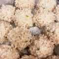 riohei's cooksnap of when they made フライパンで蒸す☆餅米焼売☆筍、挽肉で☆.