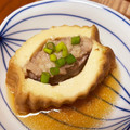 ドドレミ♪'s cooksnap of when they made 居酒屋メニュー☆厚揚げの肉詰め.