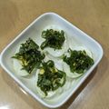 ラリー＆サラ's cooksnap of when they made ゆで卵&大葉ナムル和え★お弁当.