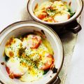 あっこ姉's cooksnap of when they made ほうれん草ベーコンとトマトのチーズ焼き.