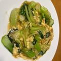 maezuchu's cooksnap of when they made チンゲン菜の玉子あんかけ.