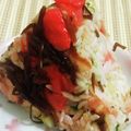 私市ビッキーズ津門巳's cooksnap of when they made 私が好きな昆布の佃煮と紅生姜のおにぎり.