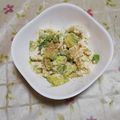 くネコまろす's cooksnap of when they made アボカドと木綿豆腐の胡麻マヨサラダ.