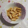 くネコまろす's cooksnap of when they made ピリ辛　れんこんのバター醤油炒め。.