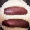 あい♪らんど's cooksnap of when they made 丸ごと入れる★さつまいもの炊き込みご飯★.