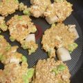 1035's cooksnap of when they made お弁当にも！水煮大豆でお焼き.