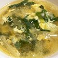 お塩と砂糖's cooksnap of when they made 白菜とニラのふわたまスープ.