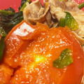 よねしー's cooksnap of when they made 豚ばらとトマトとほうれん草の炒め物.