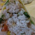 あゆたっくん's cooksnap of when they made たくあんと大葉と梅のおにぎり.