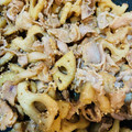さと鈴's cooksnap of when they made 豚肉とれんこんの炒め煮.