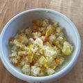 ちぇぶ2323's cooksnap of when they made しらすで簡単チャーハン☆離乳食後期完了期.