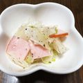 しゅがーぐらいだー's cooksnap of when they made カブとハムのマリネ風サラダ.