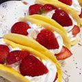 つー☻'s cooksnap of when they made レンジdeふんわり❤バナナオムレット.