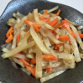 papikun's cooksnap of when they made 皮ごと☆大根のきんぴら.