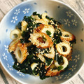yukarin222's cooksnap of when they made ちくわとわかめの炒り煮.