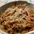 SALA。's cooksnap of when they made おばあちゃんの味♪きんぴらごぼう♪.