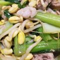まめち☆'s cooksnap of when they made 豚肉のピリ辛オイスターソース炒め.