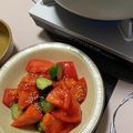 rihobobo's cooksnap of when they made 【副菜】きゅうりとトマトの中華サラダ.