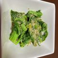 クックH86AFM☆'s cooksnap of when they made 菜花のカラシ和え.